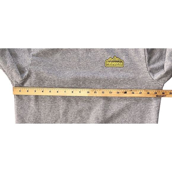 Patagonia Range Station Midweight Gray Crew Sweatshirt Men's Small - Picture 3 of 7